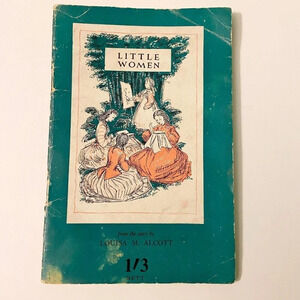 Vintage Little  Women Booklet Retold by Mary Farrer Studley Press Paperback